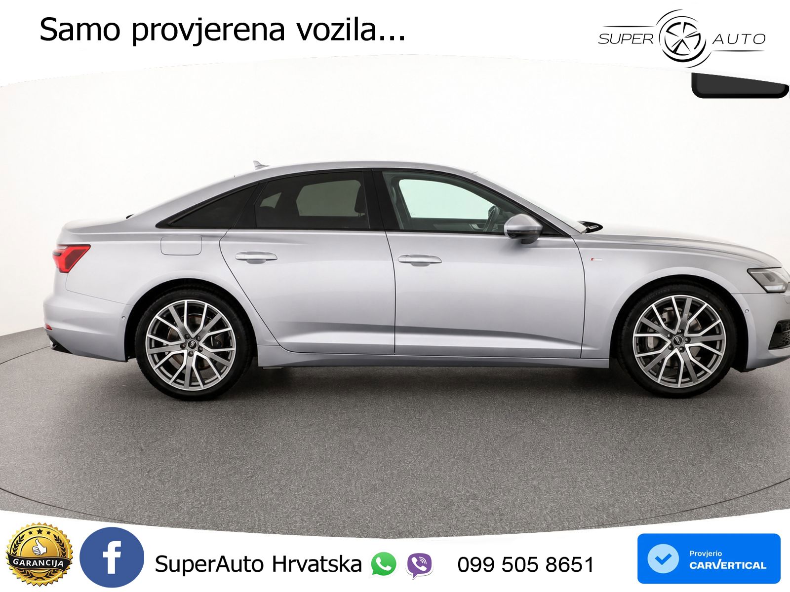 Audi A6 45 TFSI (265 KS) quattro ultra S tronic S line LED+GR SJED+ACC