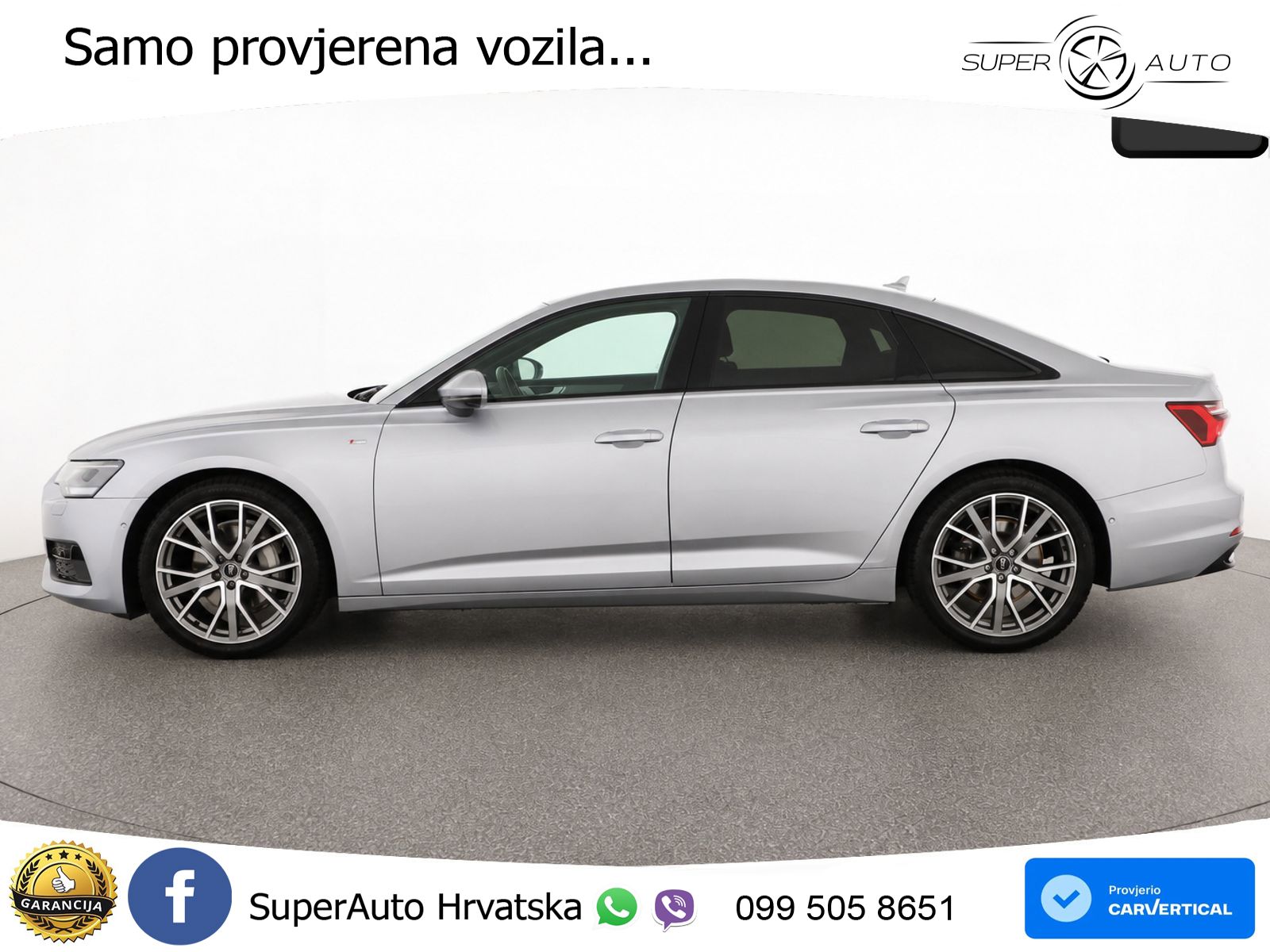 Audi A6 45 TFSI (265 KS) quattro ultra S tronic S line LED+GR SJED+ACC