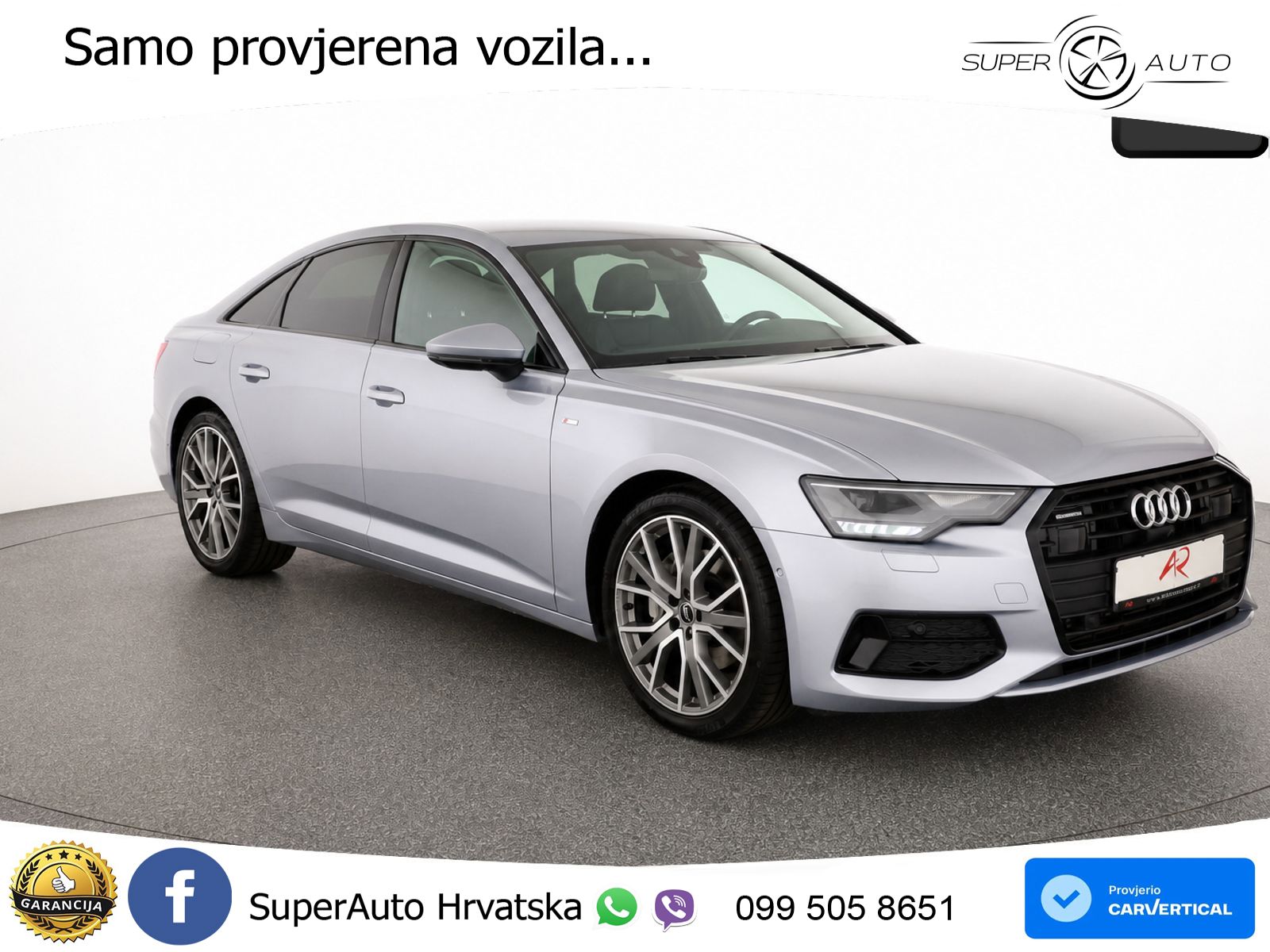 Audi A6 45 TFSI (265 KS) quattro ultra S tronic S line LED+GR SJED+ACC