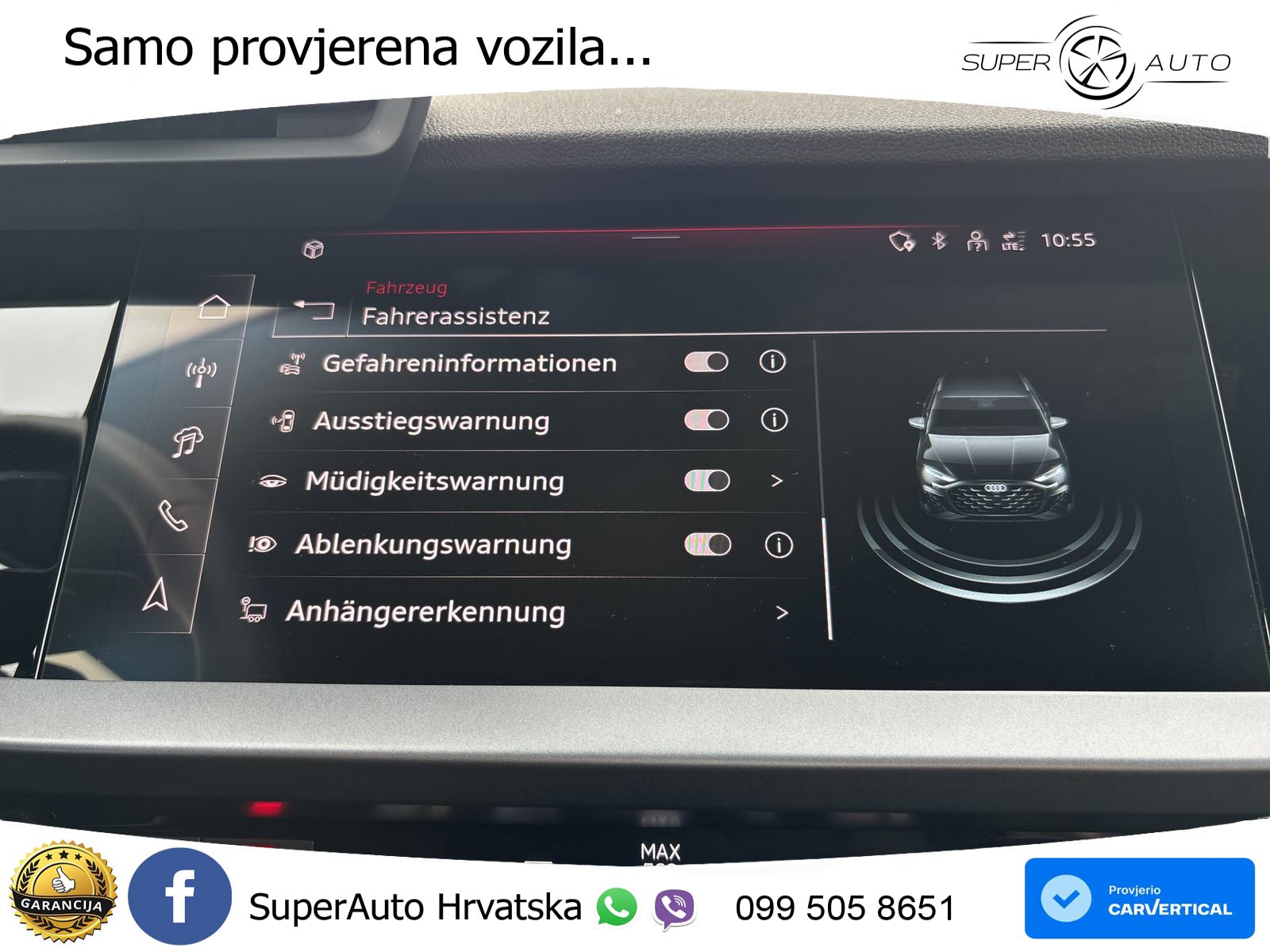 Audi A3 Sportback 30 TFSI (116 KS) Mild Hybrid S tronic advanced LED+GR SJED+ACC