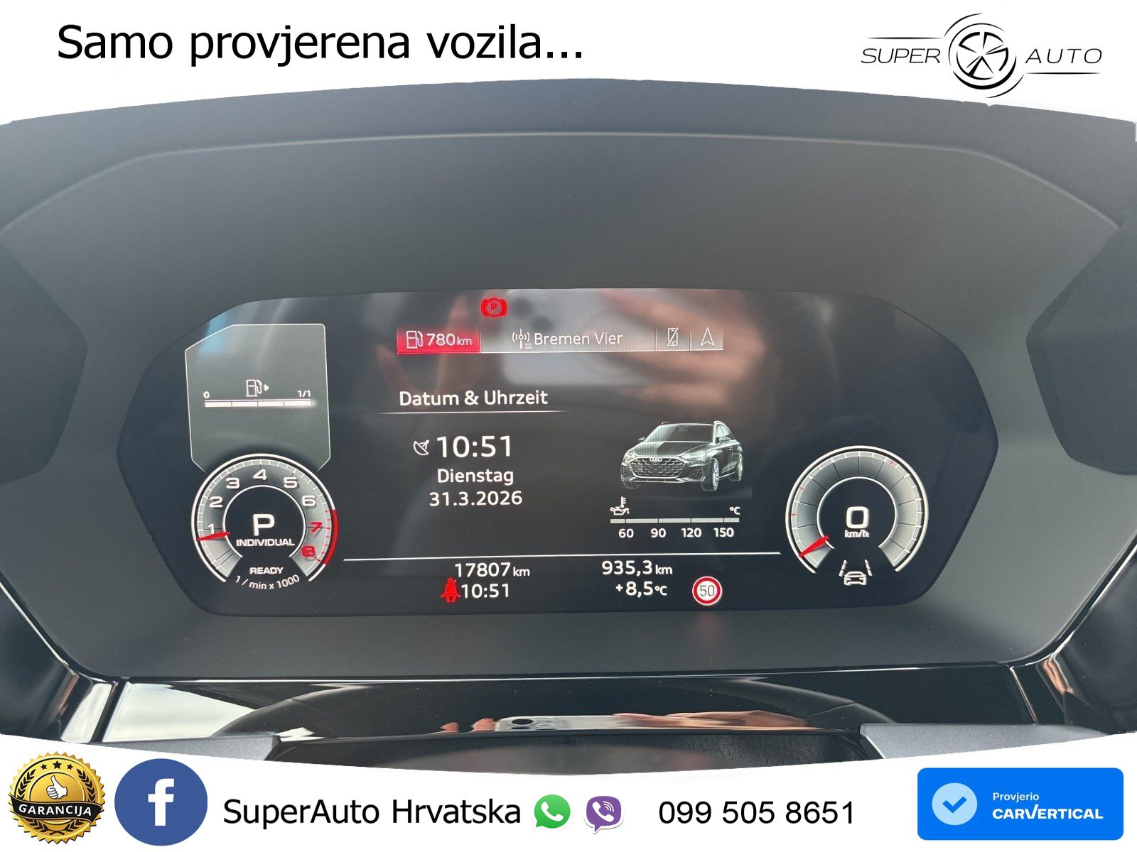 Audi A3 Sportback 30 TFSI (116 KS) Mild Hybrid S tronic advanced LED+GR SJED+ACC
