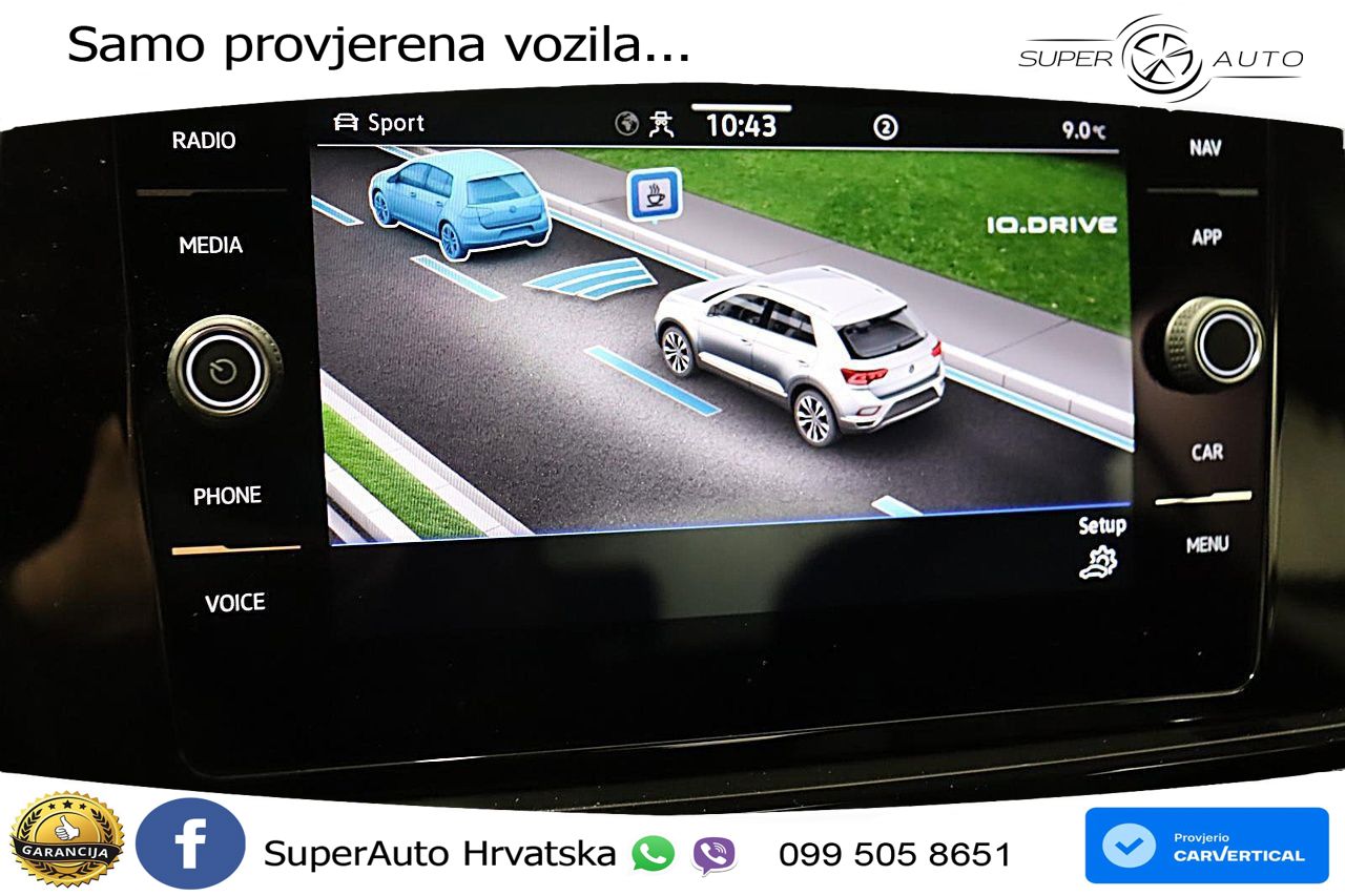 Volkswagen T-Roc 1.5 TSI (150 KS) DSG R-Line LED+GR SJED+ACC