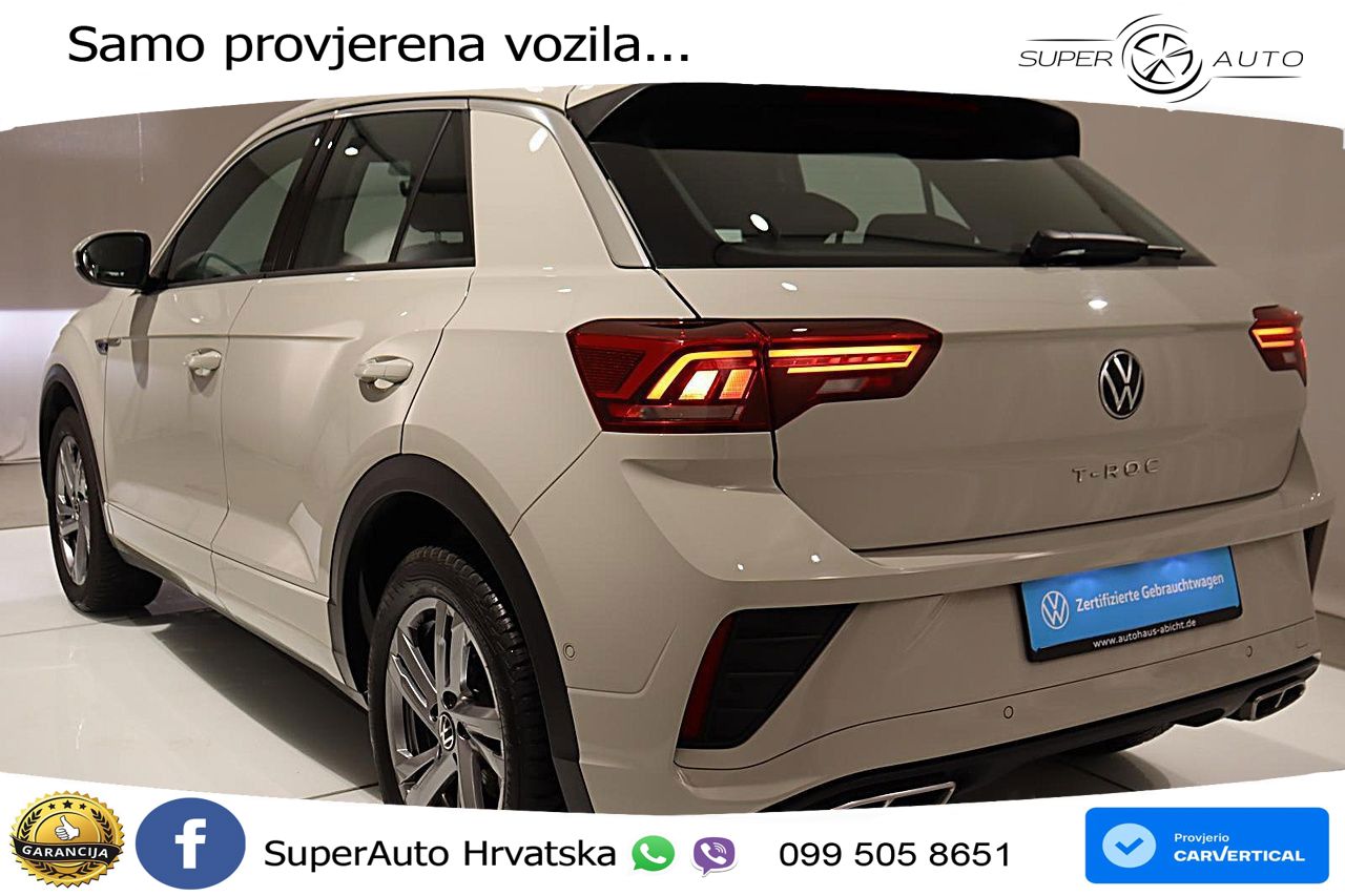 Volkswagen T-Roc 1.5 TSI (150 KS) DSG R-Line LED+GR SJED+ACC
