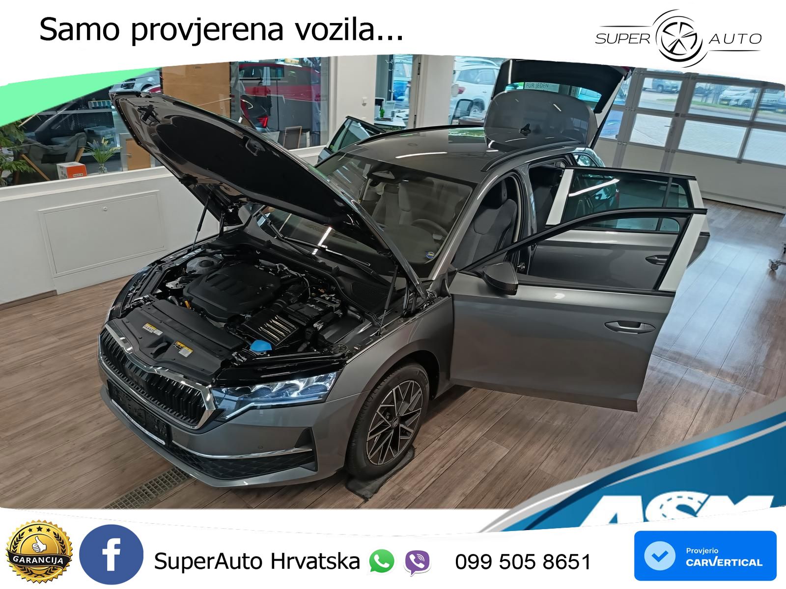 Škoda Octavia Combi 2.0 TDI (150 KS) DSG LED+GR SJED+ACC