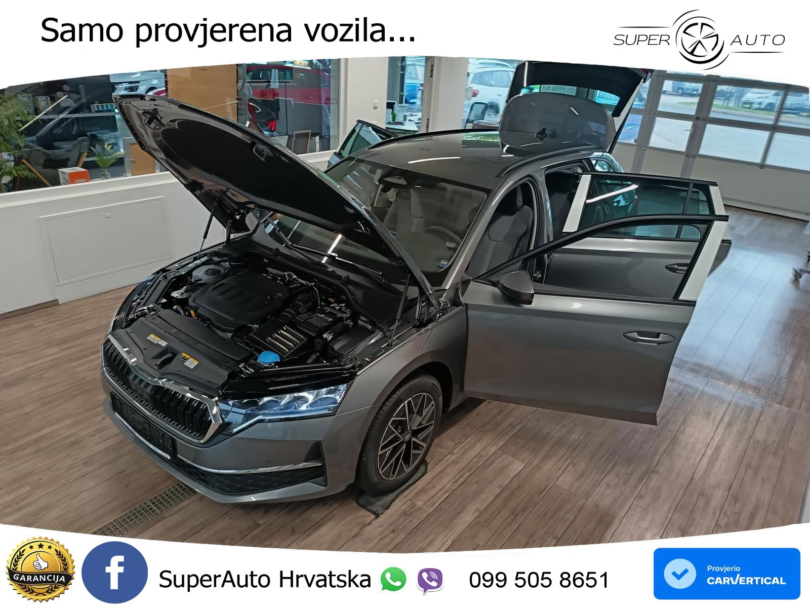 Škoda Octavia Combi 2.0 TDI (150 KS) DSG LED+GR SJED+ACC