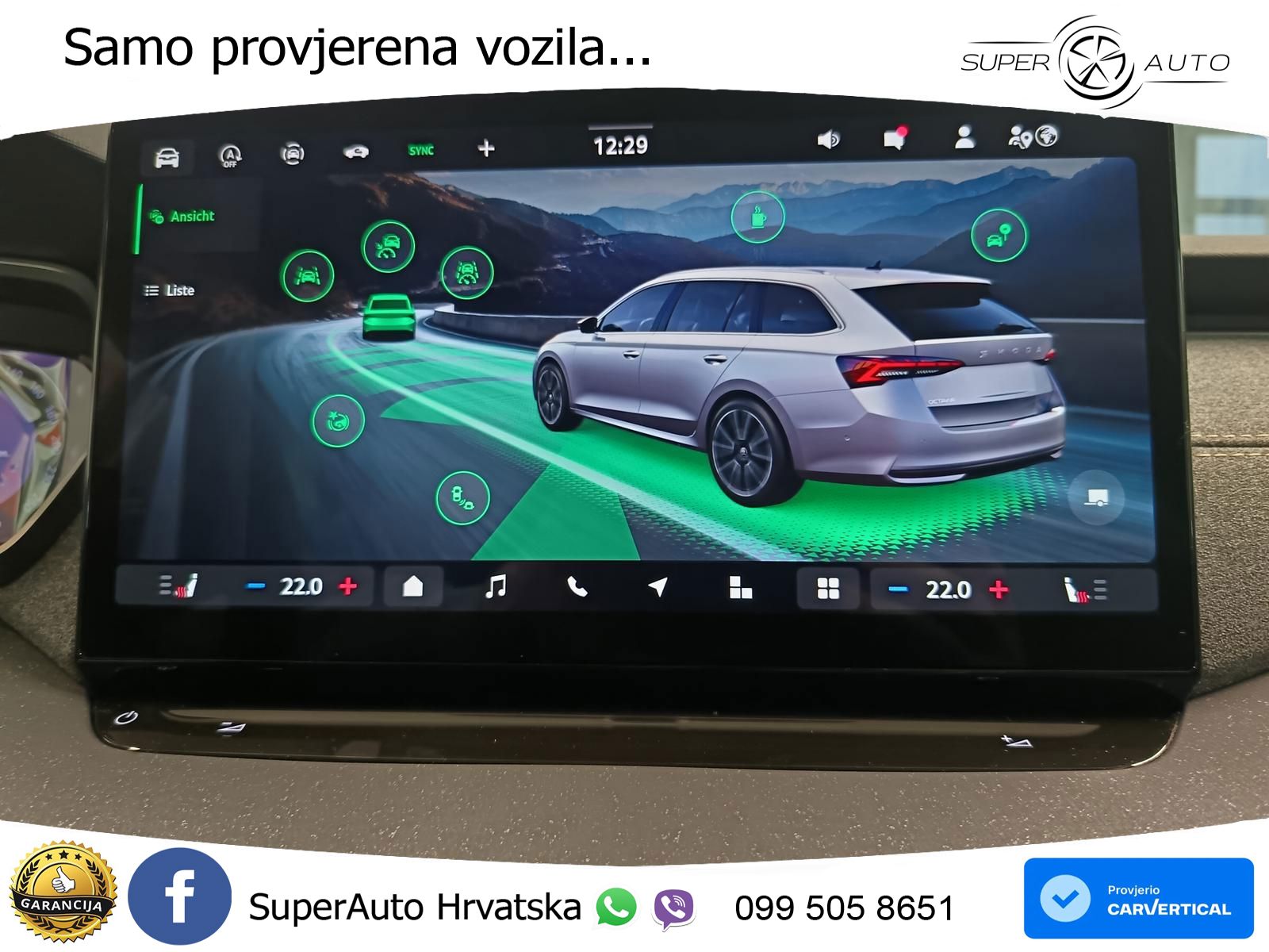 Škoda Octavia Combi 2.0 TDI (150 KS) DSG LED+GR SJED+ACC