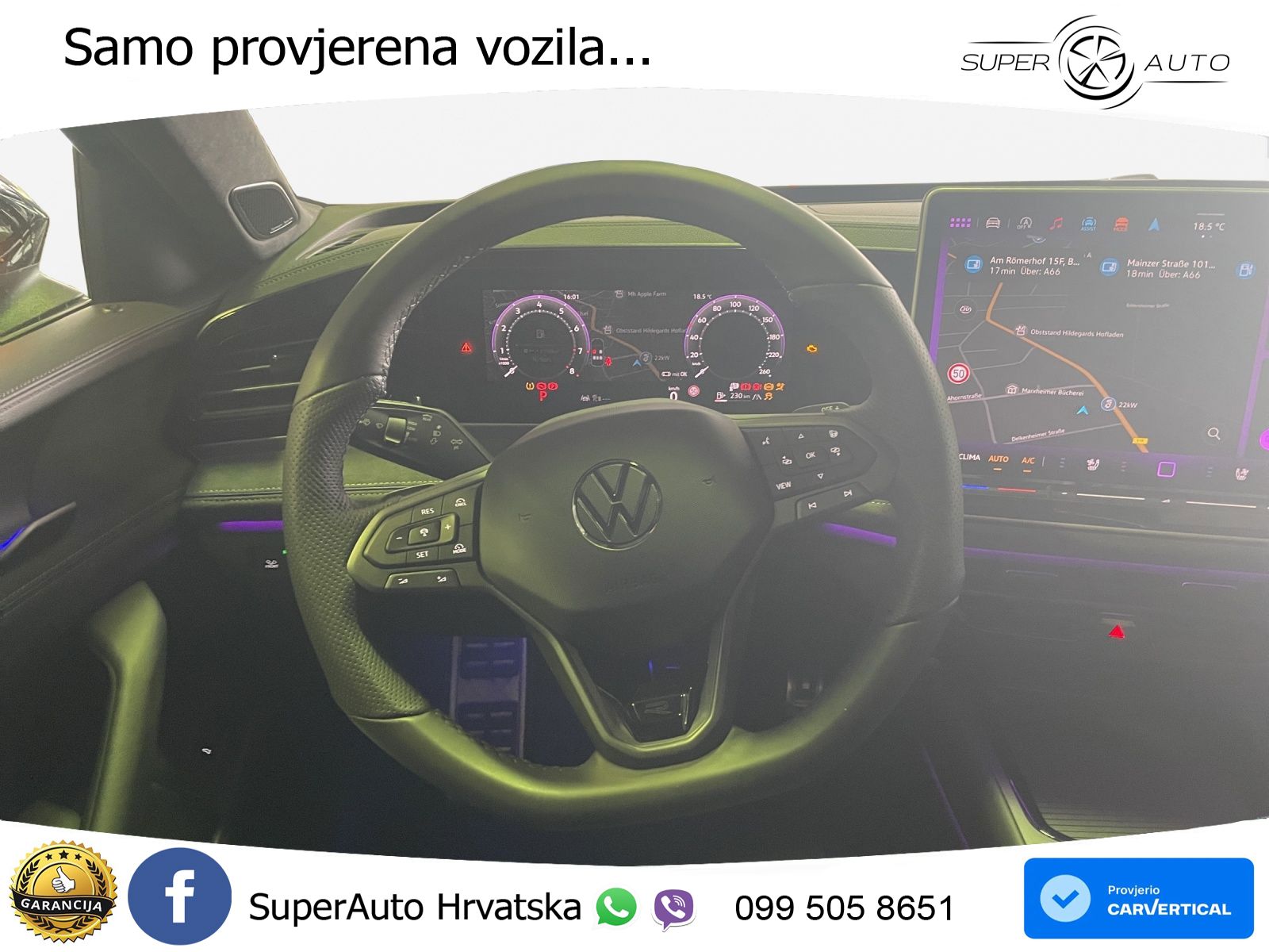 Volkswagen Passat Variant 2.0 TSI (265 KS) 4MOTION DSG R-Line LED+GR SJED+ACC