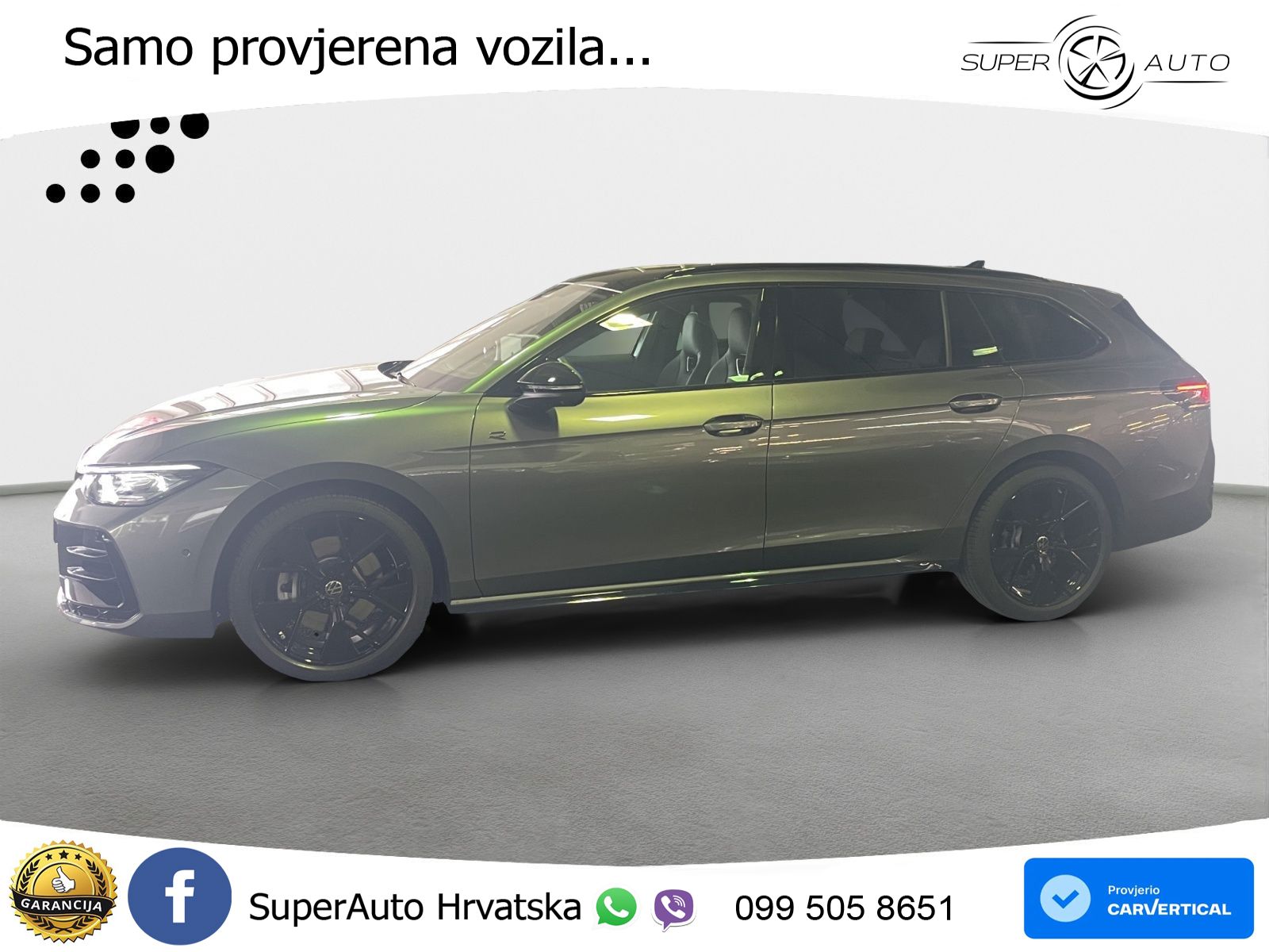 Volkswagen Passat Variant 2.0 TSI (265 KS) 4MOTION DSG R-Line LED+GR SJED+ACC