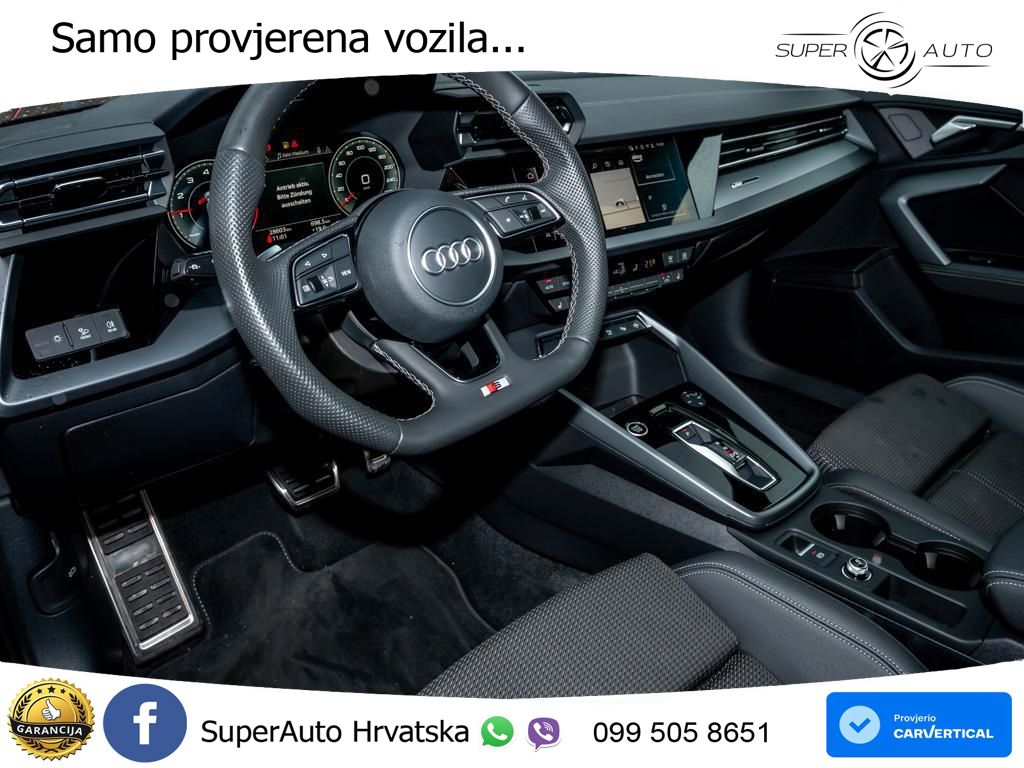 Audi A3 35 TFSI (150 KS) S tronic S line LED+GR SJED+ACC