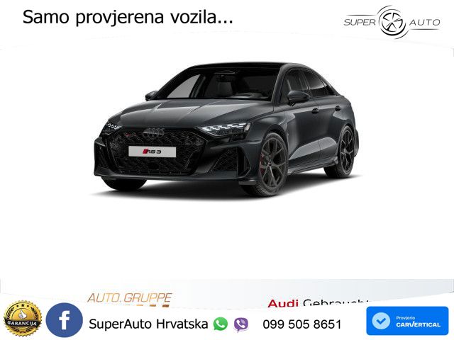 Audi RS3 Sedan 2.5 TFSI (400 KS) quattro S tronic MATRIX+GR SJED+KAM