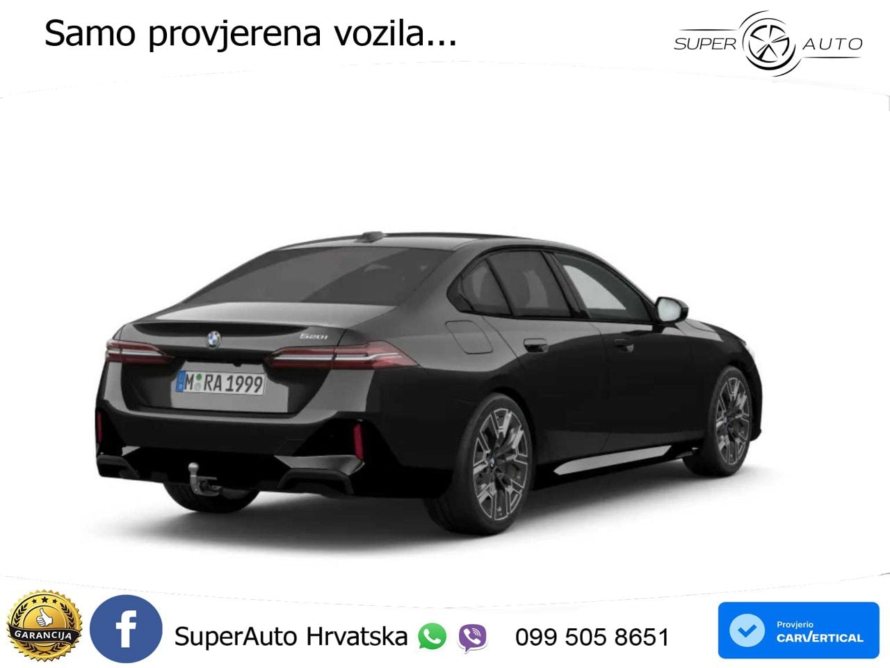 BMW 520i (208 KS) Steptronic M Sport LED+GR SJED+ACC