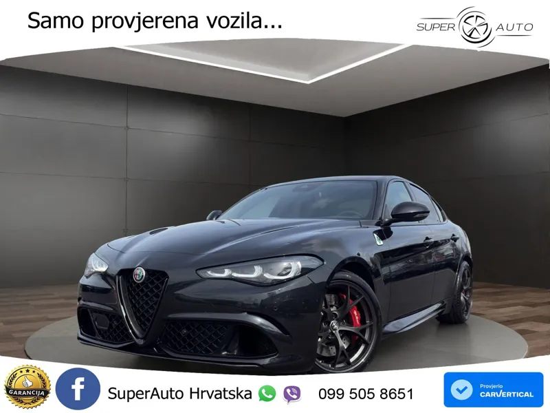 Alfa Romeo Giulia Quadrifoglio 2.9 V6 Bi-Turbo (520 KS) Automatic MATRIX+GR SJED+KAM