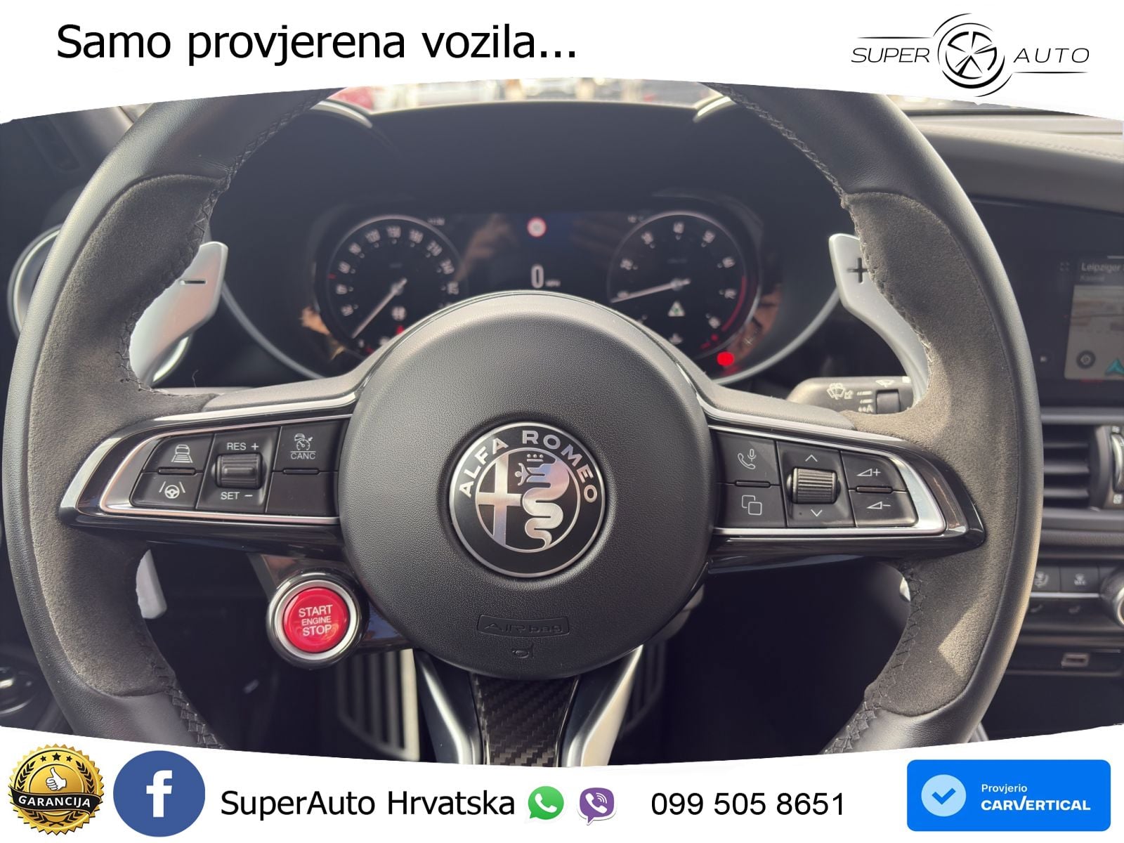 Alfa Romeo Giulia Quadrifoglio 2.9 V6 Bi-Turbo (520 KS) Automatic MATRIX+GR SJED+KAM