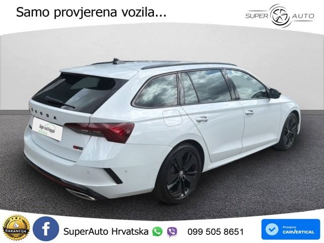 Škoda Octavia Combi RS 2.0 TDI (200 KS) DSG LED+GR SJED+ACC