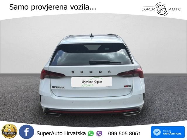 Škoda Octavia Combi RS 2.0 TDI (200 KS) DSG LED+GR SJED+ACC