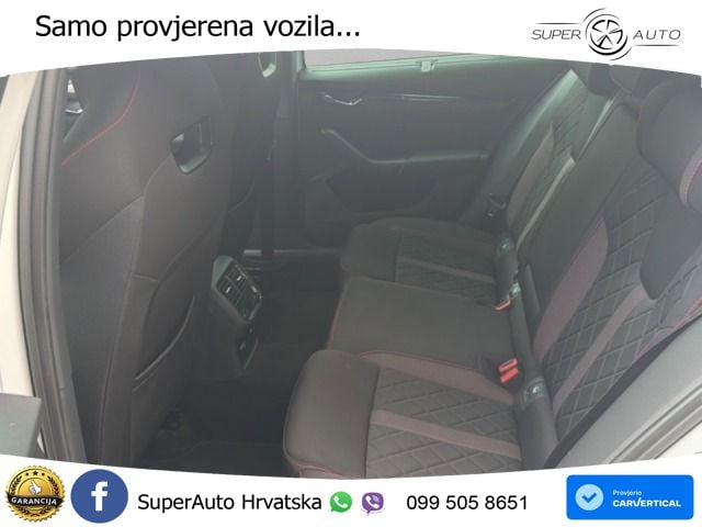 Škoda Octavia Combi RS 2.0 TDI (200 KS) DSG LED+GR SJED+ACC