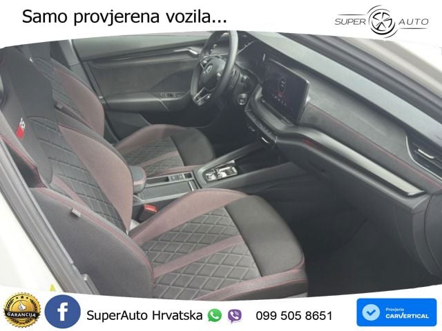 Škoda Octavia Combi RS 2.0 TDI (200 KS) DSG LED+GR SJED+ACC