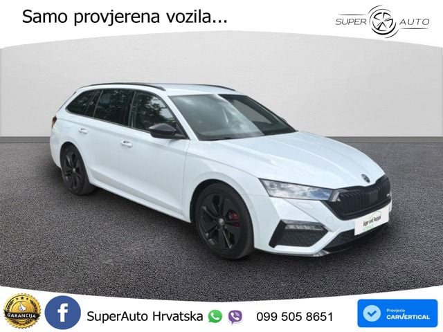 Škoda Octavia Combi RS 2.0 TDI (200 KS) DSG LED+GR SJED+ACC
