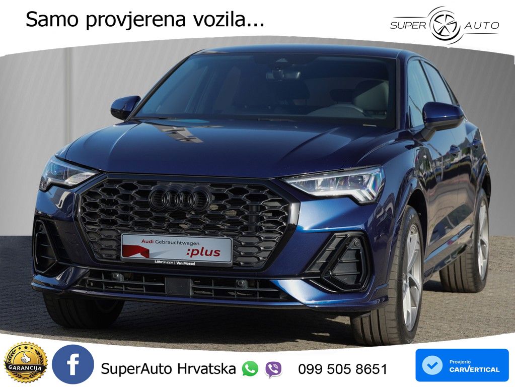 Audi Q3 Sportback 45 TFSIe (245 KS) S tronic S line