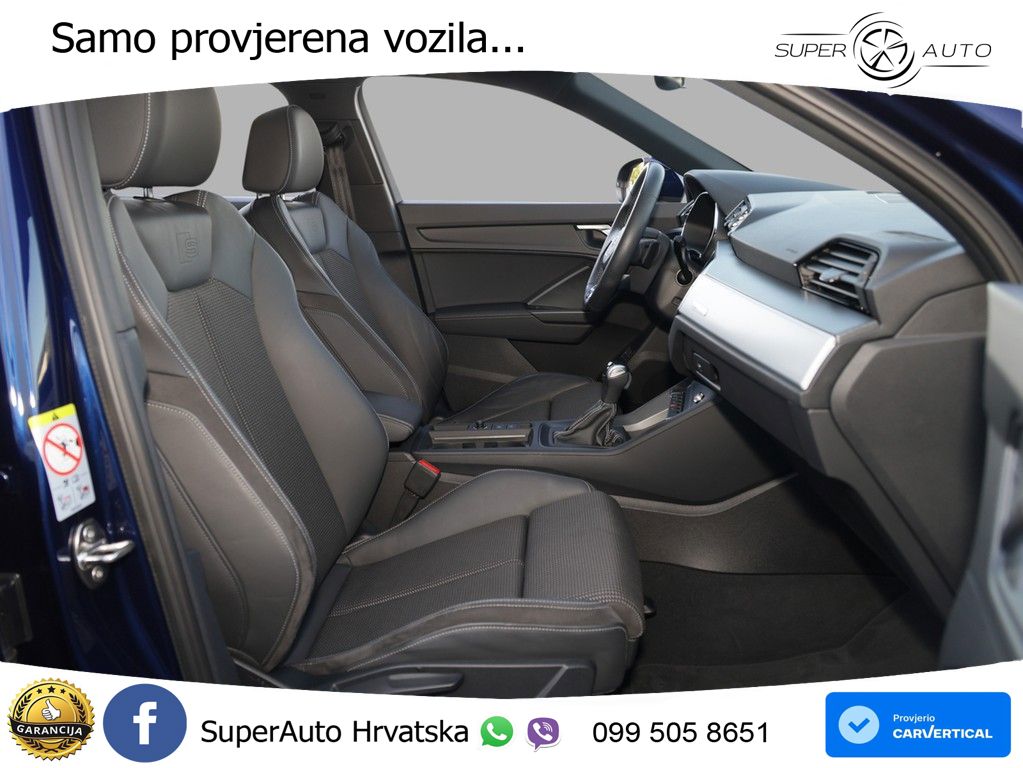 Audi Q3 Sportback 45 TFSIe (245 KS) S tronic S line