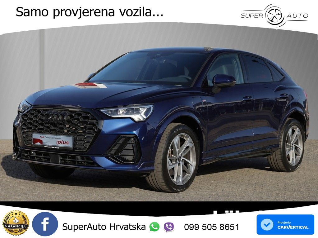 Audi Q3 Sportback 45 TFSIe (245 KS) S tronic S line