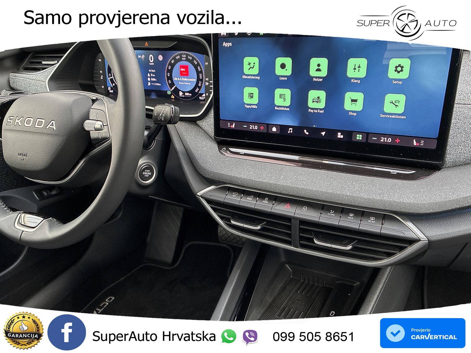 Škoda Octavia Combi 1.5 TSI (150 KS) DSG Selection MATRIX+GR SJED+KAM