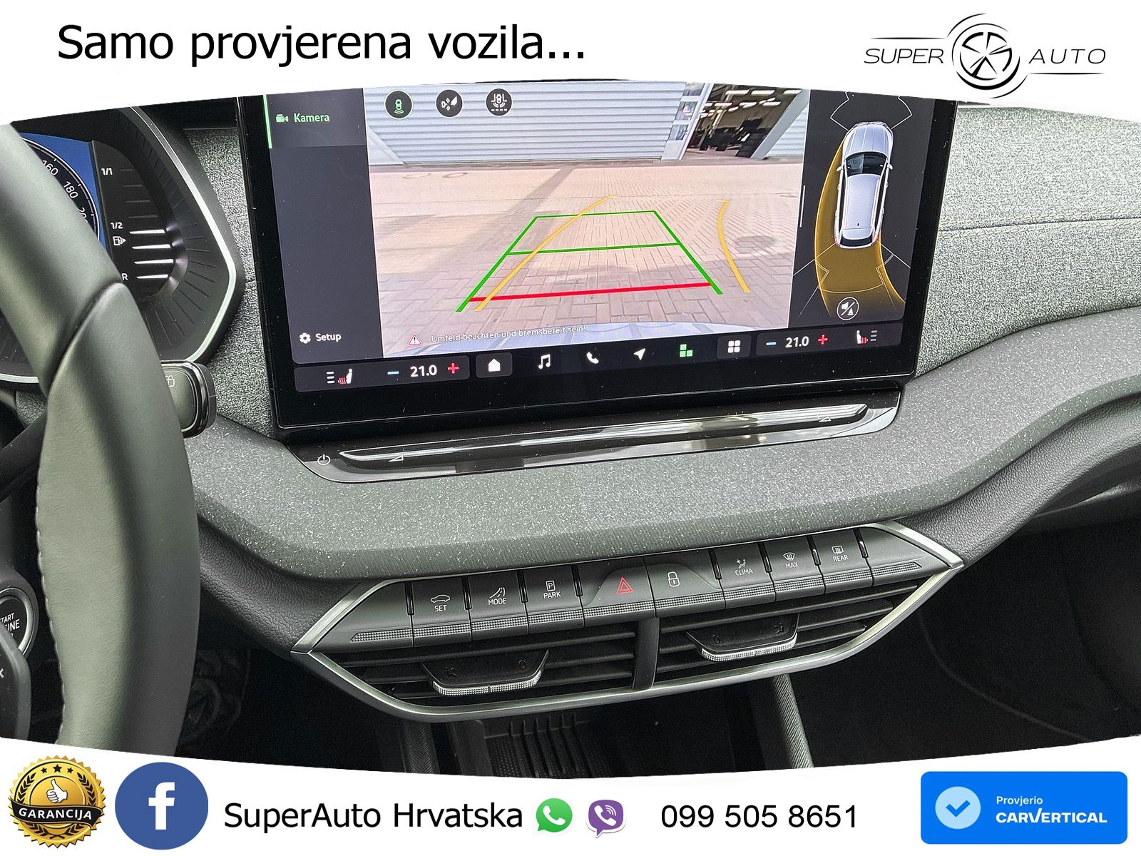 Škoda Octavia Combi 1.5 TSI (150 KS) DSG Selection MATRIX+GR SJED+KAM