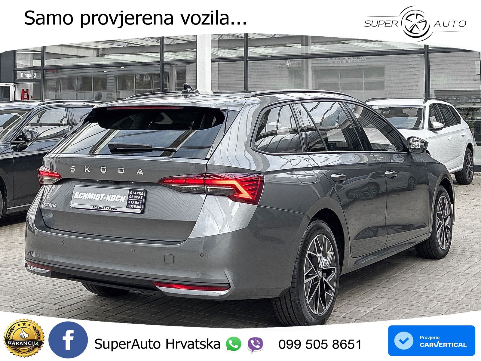Škoda Octavia Combi 1.5 TSI (150 KS) DSG Selection MATRIX+GR SJED+KAM