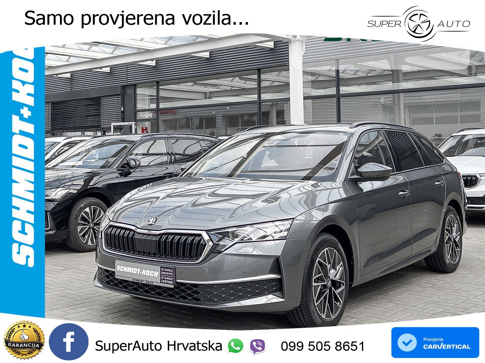 Škoda Octavia Combi 1.5 TSI (150 KS) DSG Selection MATRIX+GR SJED+KAM