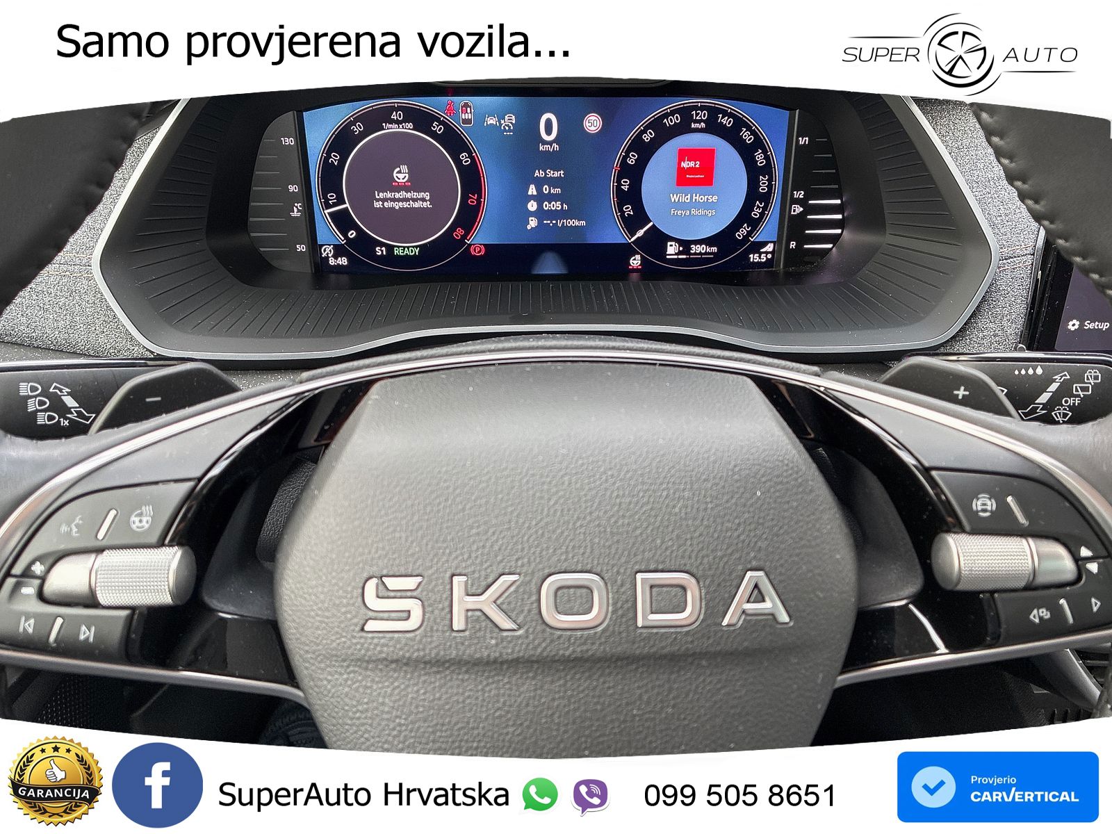 Škoda Octavia Combi 1.5 TSI (150 KS) DSG Selection MATRIX+GR SJED+KAM