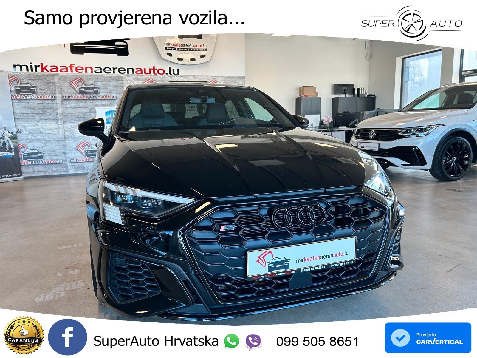 Audi S3 Limuzina 2.0 TFSI (310 KS) quattro S tronic LED+GR SJED+ACC