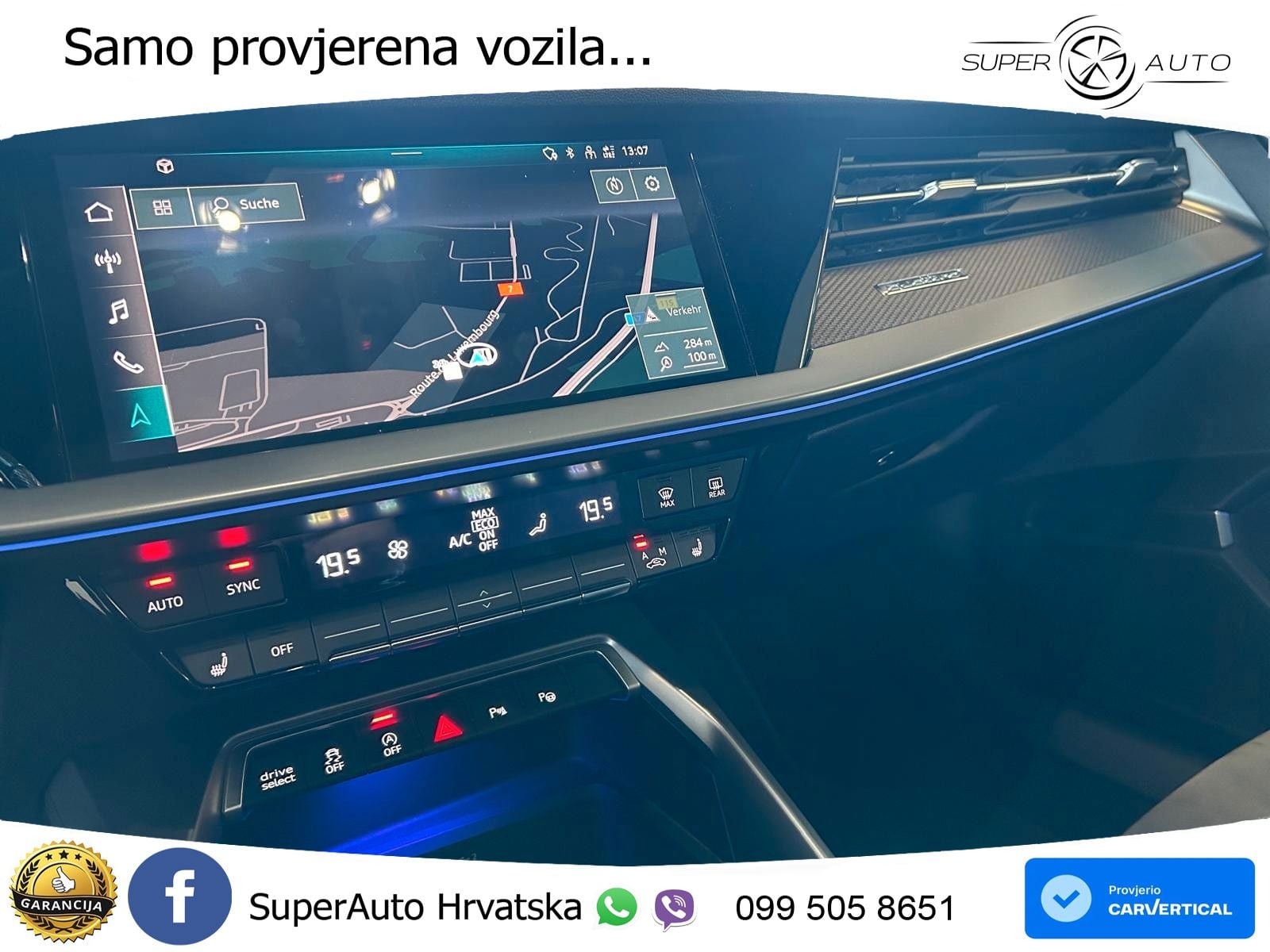 Audi S3 Limuzina 2.0 TFSI (310 KS) quattro S tronic LED+GR SJED+ACC