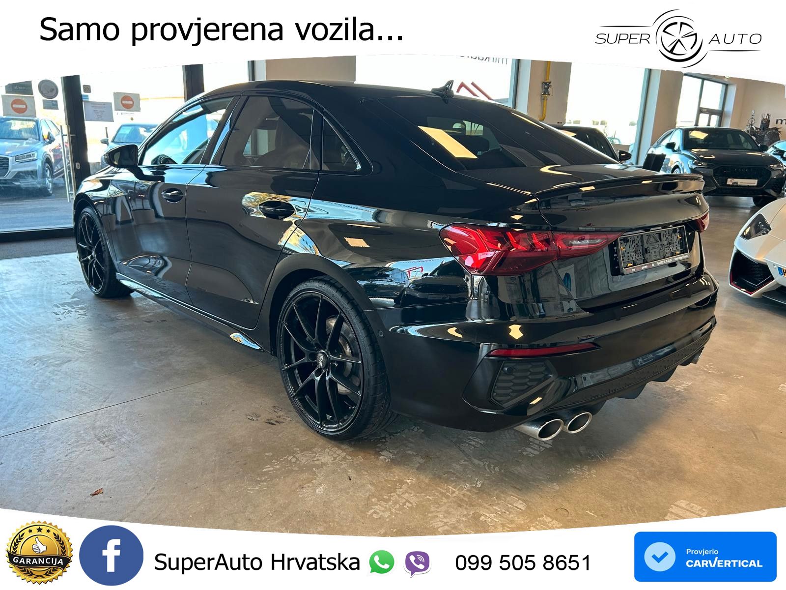 Audi S3 Limuzina 2.0 TFSI (310 KS) quattro S tronic LED+GR SJED+ACC