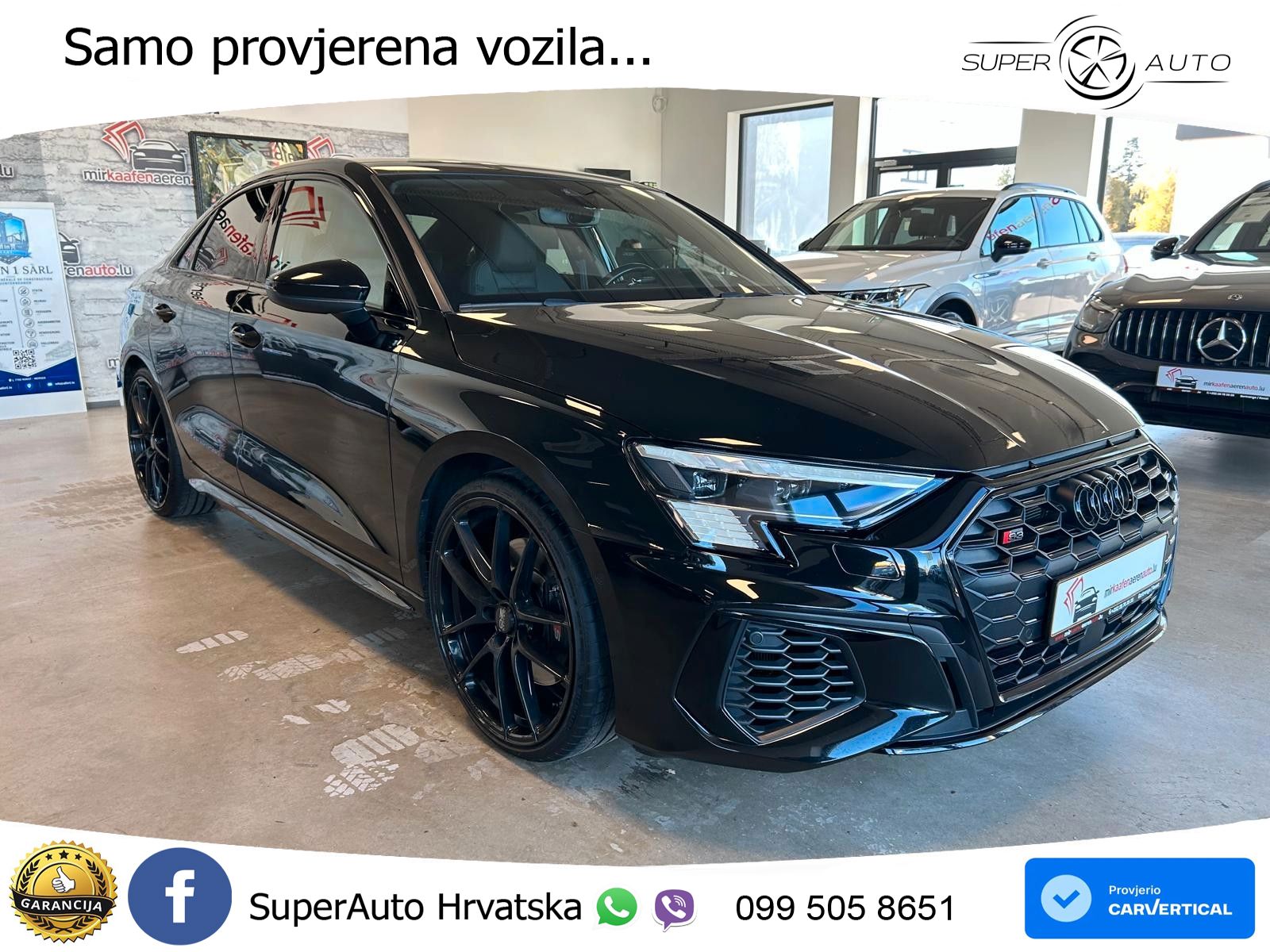 Audi S3 Limuzina 2.0 TFSI (310 KS) quattro S tronic LED+GR SJED+ACC
