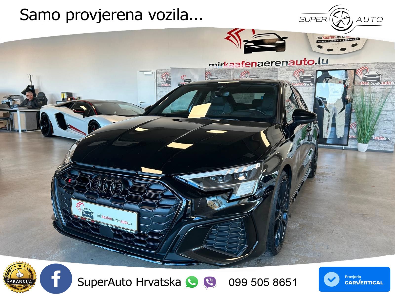 Audi S3 Limuzina 2.0 TFSI (310 KS) quattro S tronic LED+GR SJED+ACC