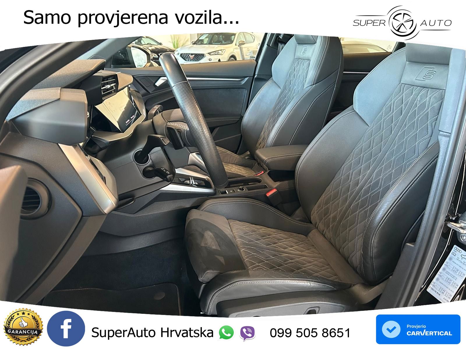 Audi S3 Limuzina 2.0 TFSI (310 KS) quattro S tronic LED+GR SJED+ACC