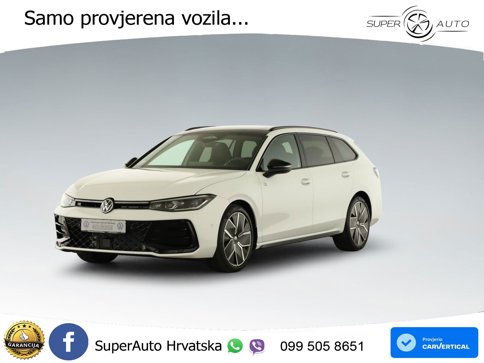 Volkswagen Passat Variant 2.0 TDI (193 KS) 4MOTION DSG R-Line ACC+HEAD+GR SJED+360+PANO