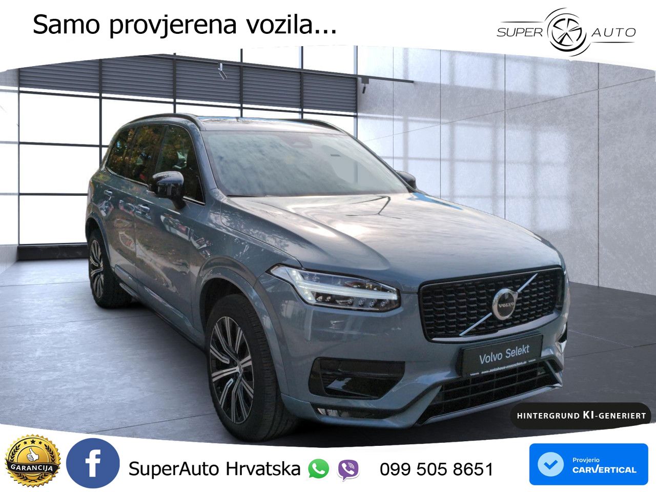Volvo XC90 2.0 B5 Diesel AWD Automatic LED+GR SJED+ACC