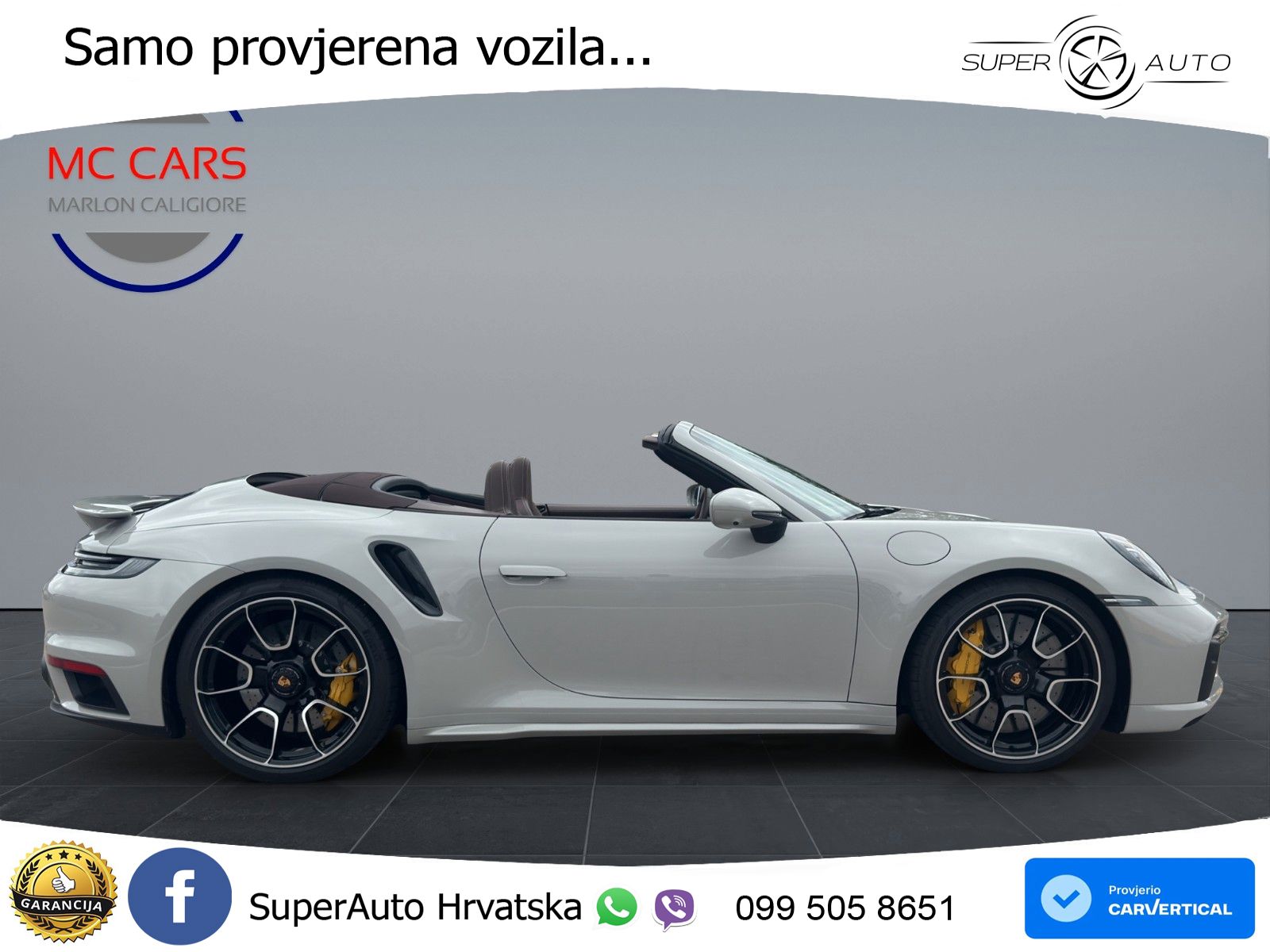 Porsche 911 Turbo S Cabriolet 3.8 (650 KS) PDK ZRAČNI+ACC+GR SJED+KAM