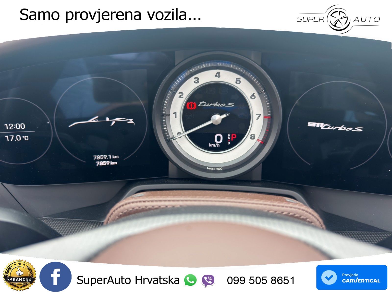 Porsche 911 Turbo S Cabriolet 3.8 (650 KS) PDK ZRAČNI+ACC+GR SJED+KAM