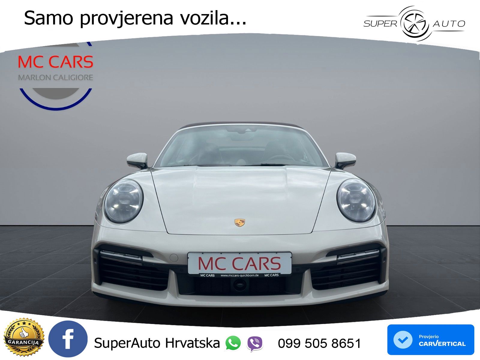 Porsche 911 Turbo S Cabriolet 3.8 (650 KS) PDK ZRAČNI+ACC+GR SJED+KAM