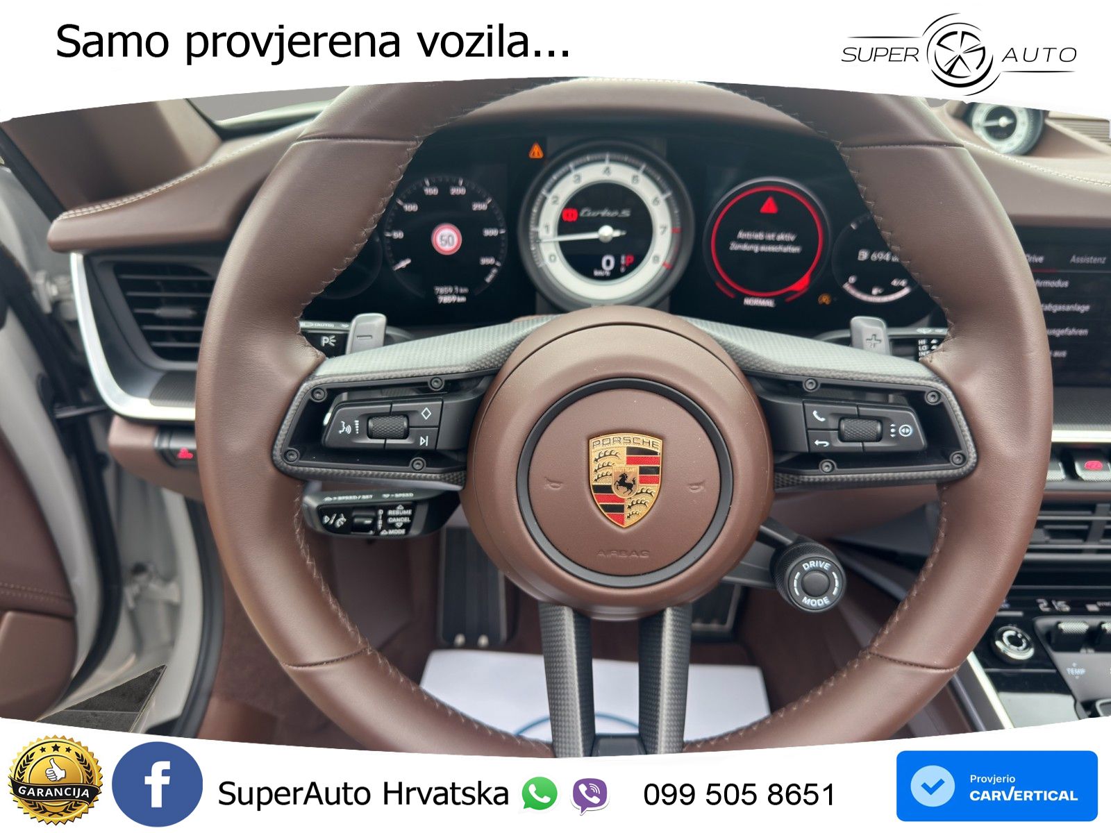 Porsche 911 Turbo S Cabriolet 3.8 (650 KS) PDK ZRAČNI+ACC+GR SJED+KAM