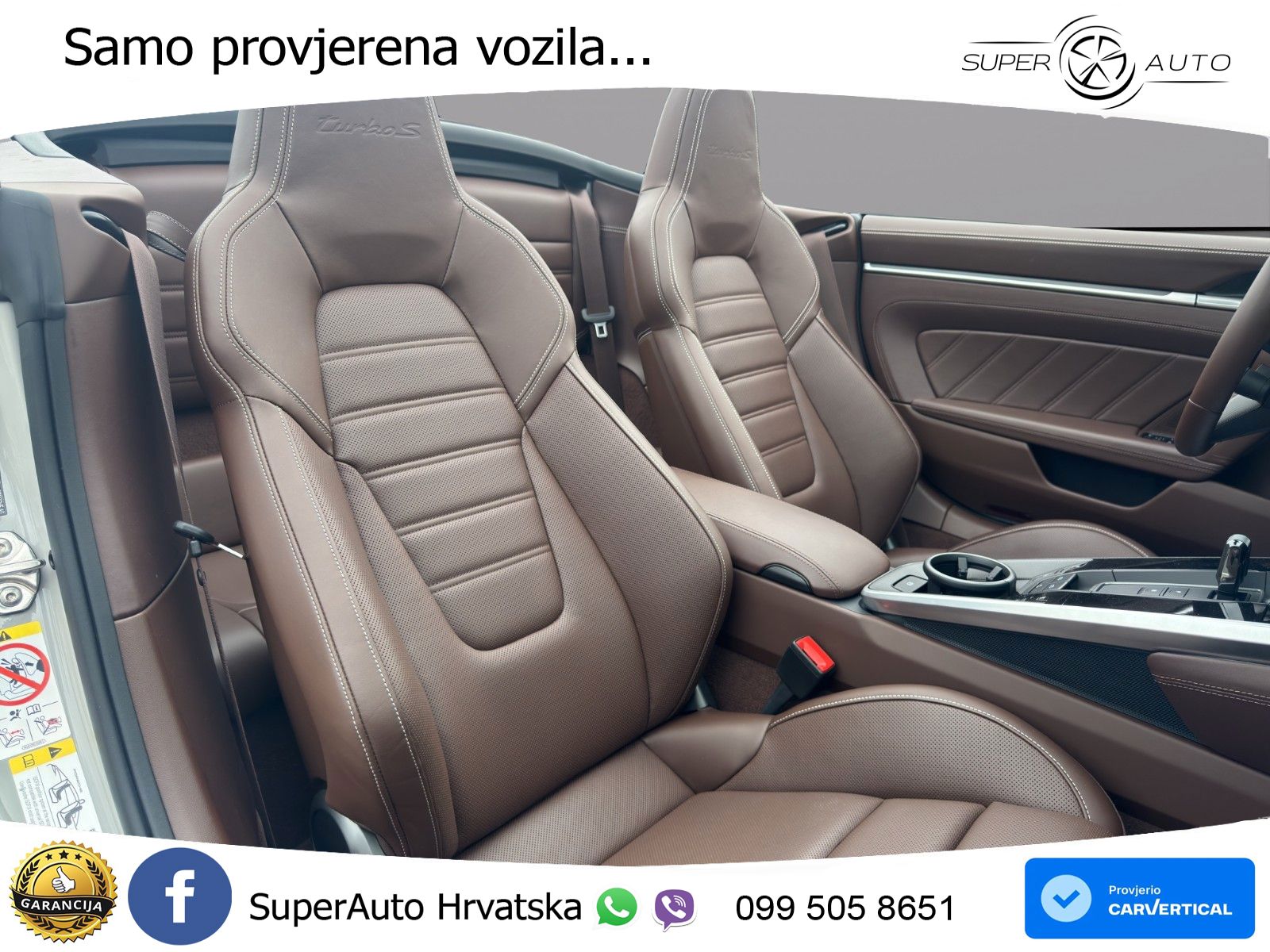 Porsche 911 Turbo S Cabriolet 3.8 (650 KS) PDK ZRAČNI+ACC+GR SJED+KAM