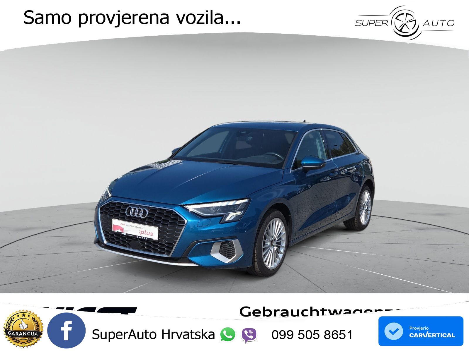 Audi A3 35 TDI (150 KS) S tronic LED+GR SJED+ACC