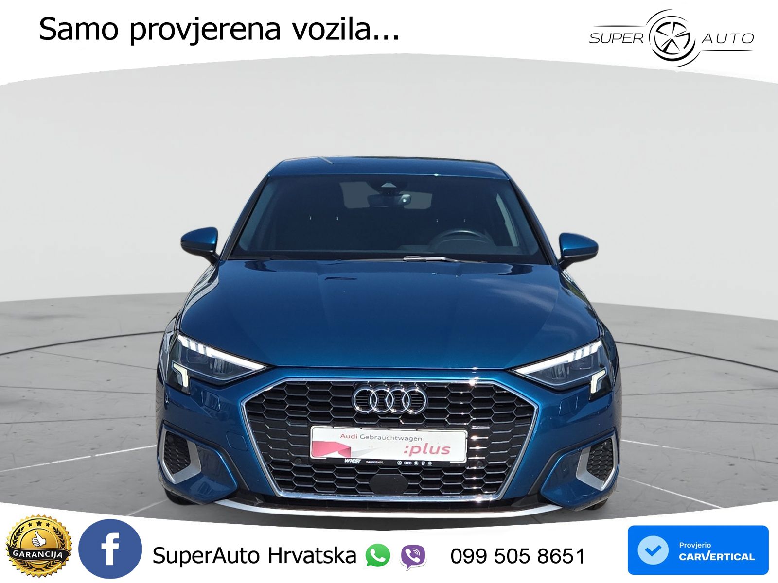 Audi A3 35 TDI (150 KS) S tronic LED+GR SJED+ACC