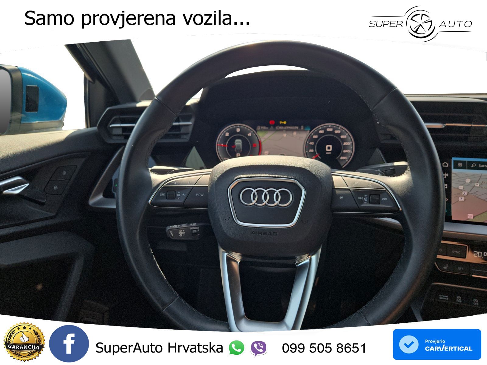 Audi A3 35 TDI (150 KS) S tronic LED+GR SJED+ACC