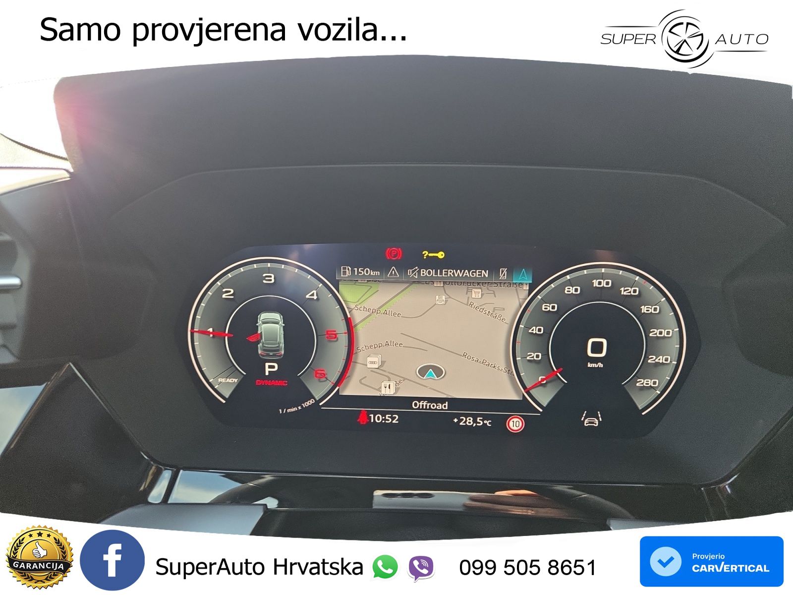 Audi A3 35 TDI (150 KS) S tronic LED+GR SJED+ACC