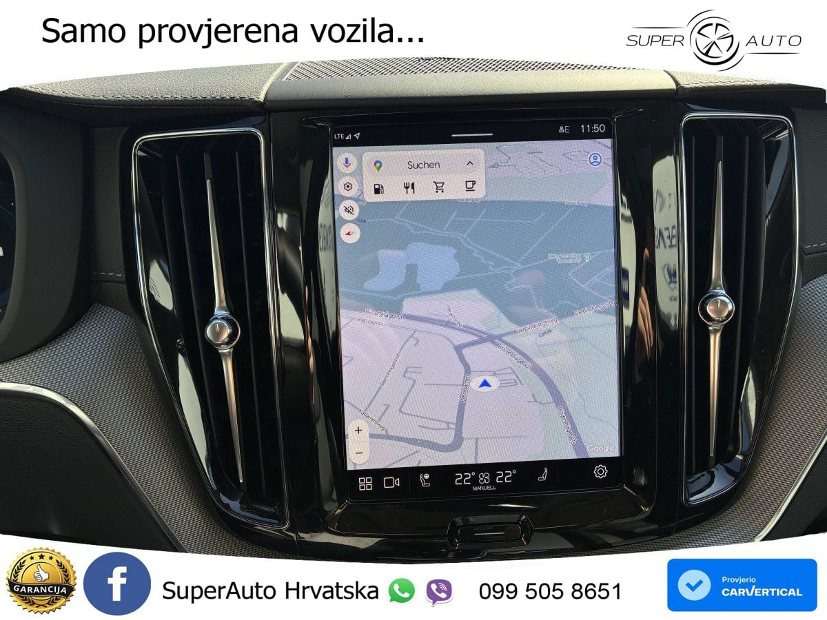 Volvo XC60 B5 Benzin AWD Geartronic ACC+HEAD+4xGR SJED+360+PANO