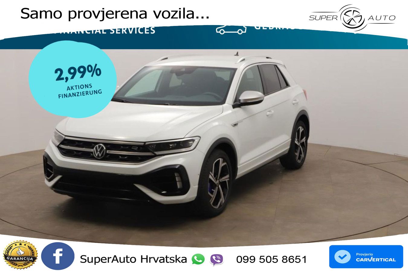 Volkswagen T-Roc I R 2.0 TSI (300 KS) OPF 4M DSG LED+GR SJED+ACC