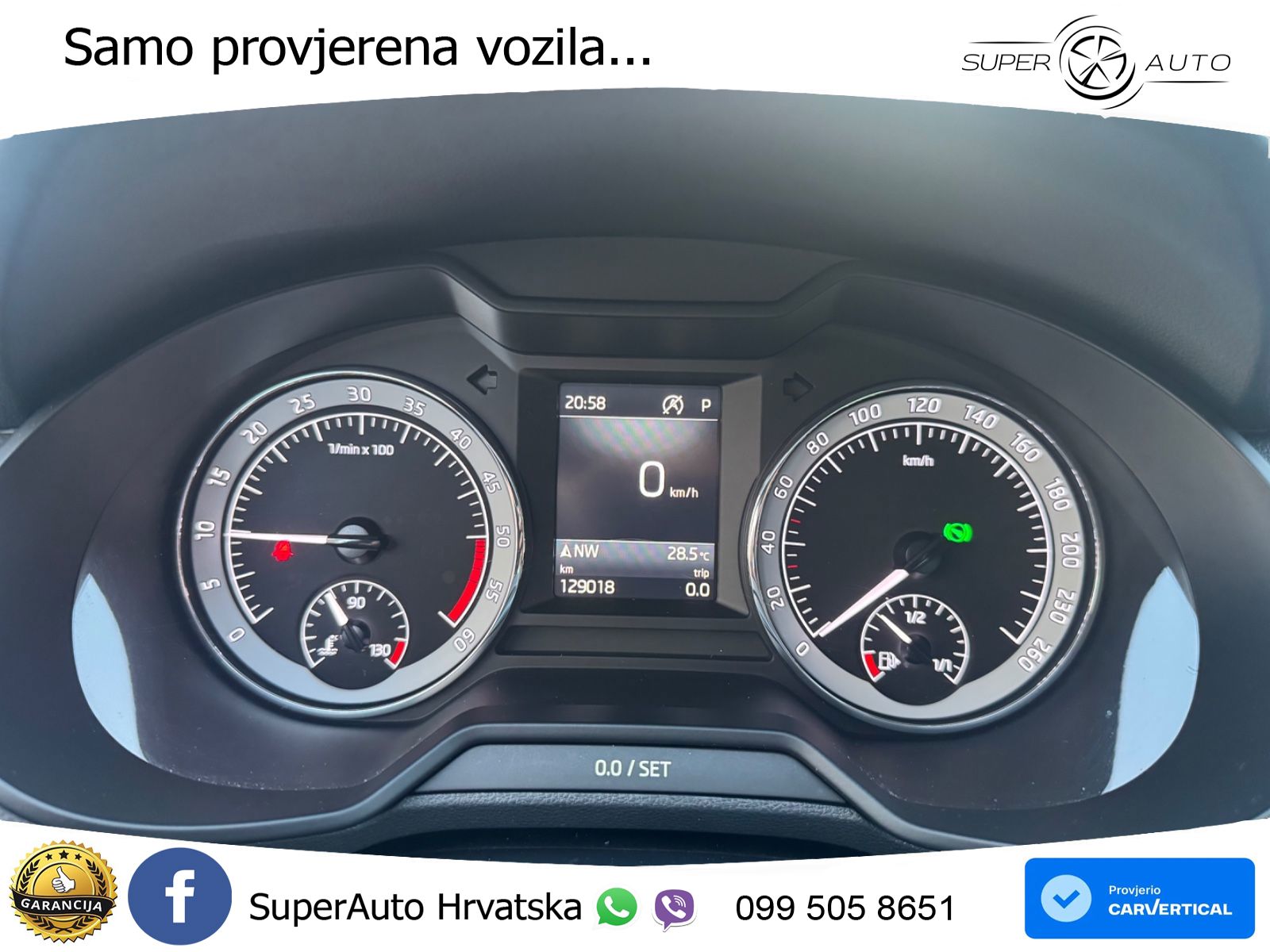 Škoda Octavia Combi 2.0 TDI (150 KS) DSG